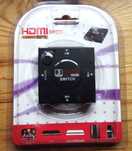 Rozdzielacz - Switch HDMI na 3 porty, 1080P, nowy