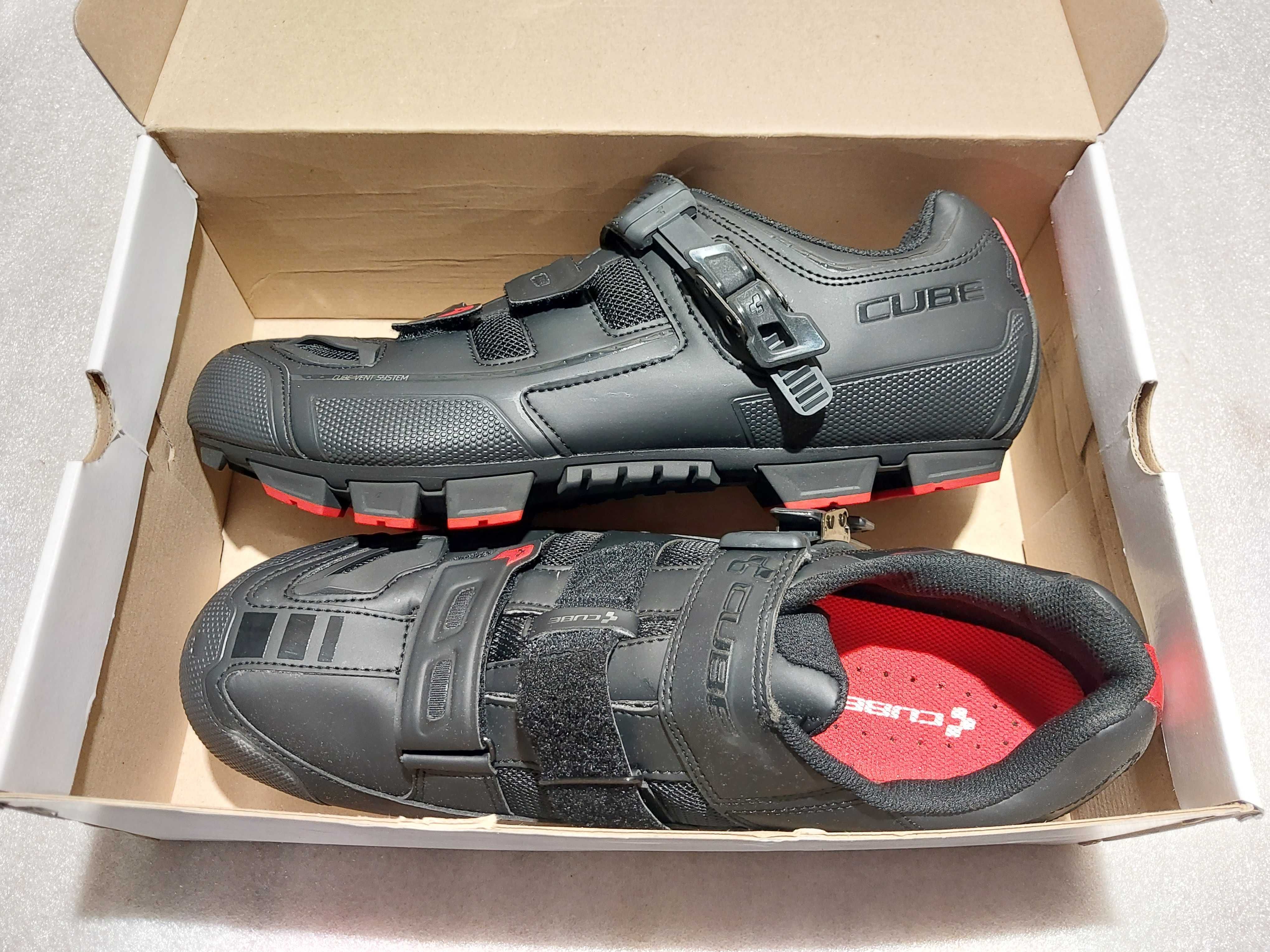 Nowe Buty Rowerowe Cube 17005 MTB Pro SPD rozm. 48 (31.5cm)