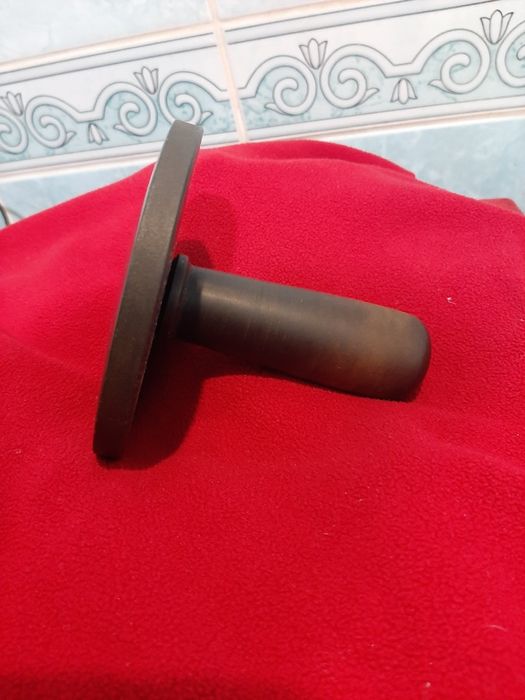 Продам ебонітовий диск з ручкою