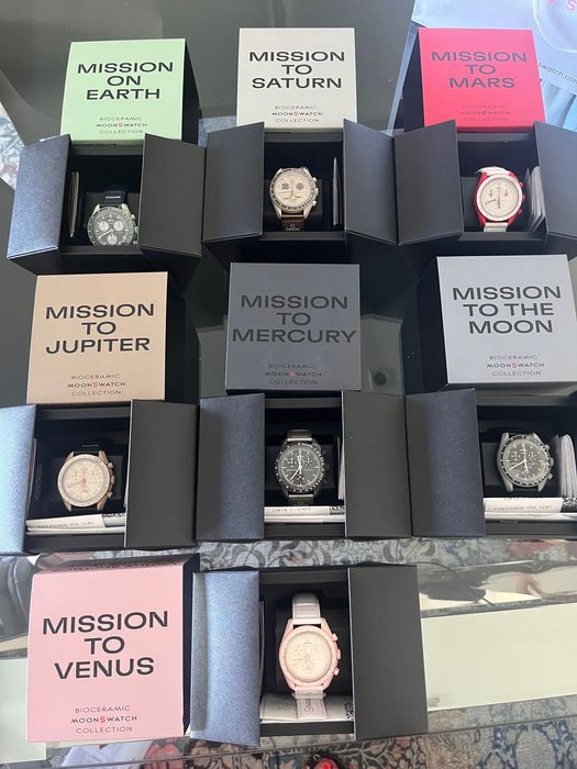 Relógio Swatch - Omega Júpiter