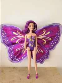 Lalka Barbie Fairy-tastic Princess motyl Mariposa