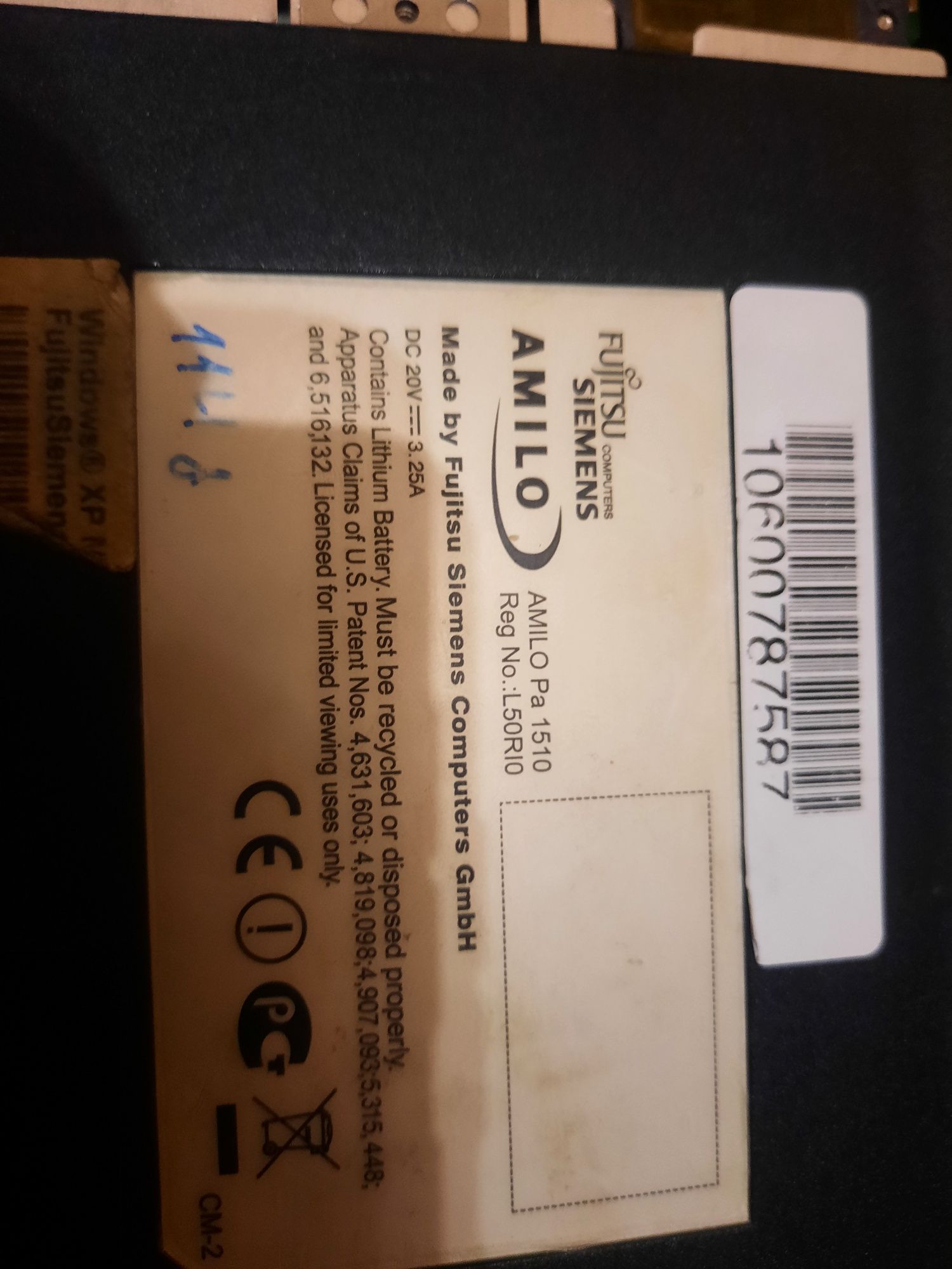 Fujitsu Simens amilo 1510
