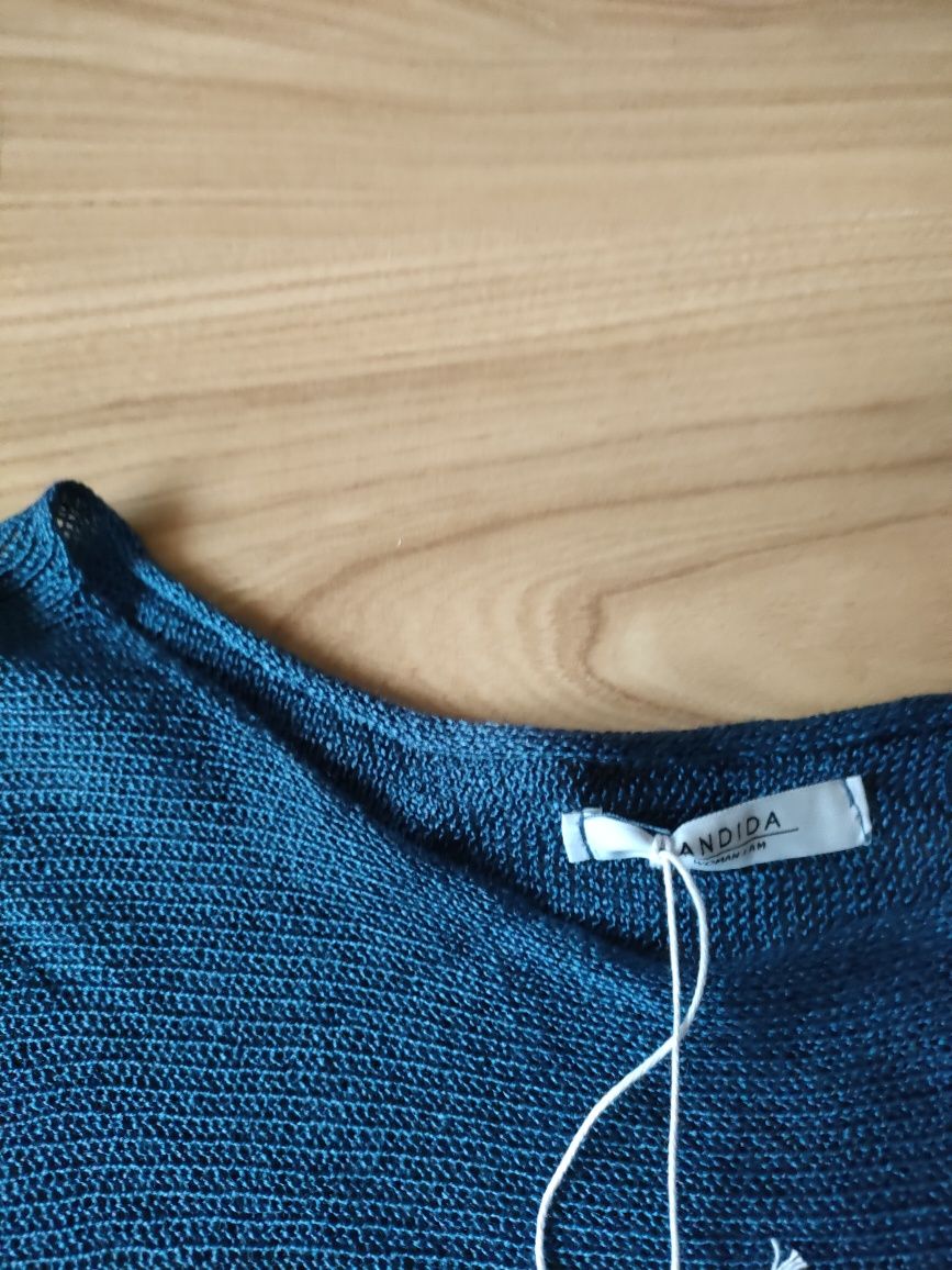 Piękny oversize sweterek włoski Candida