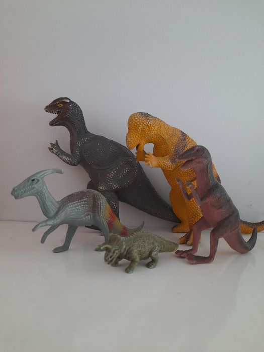 Zestaw 5 szt dinozaury dinozaur figurka