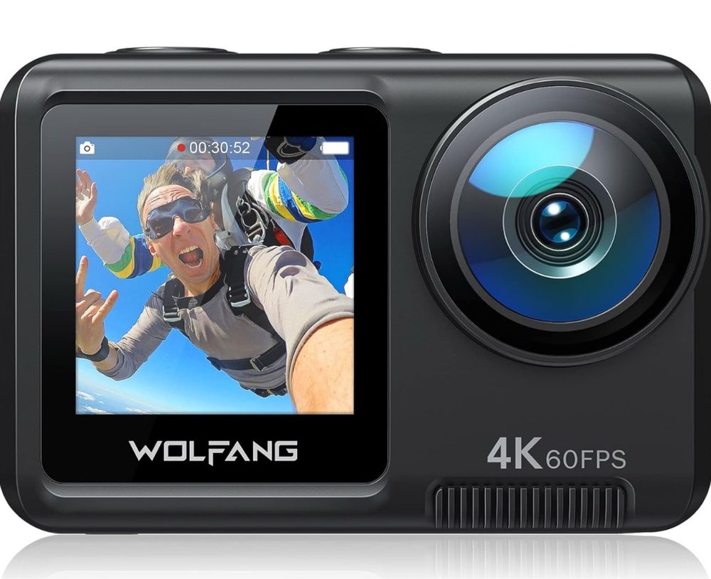Экшн-камера WOLFANG GA420, 4K, 60 к