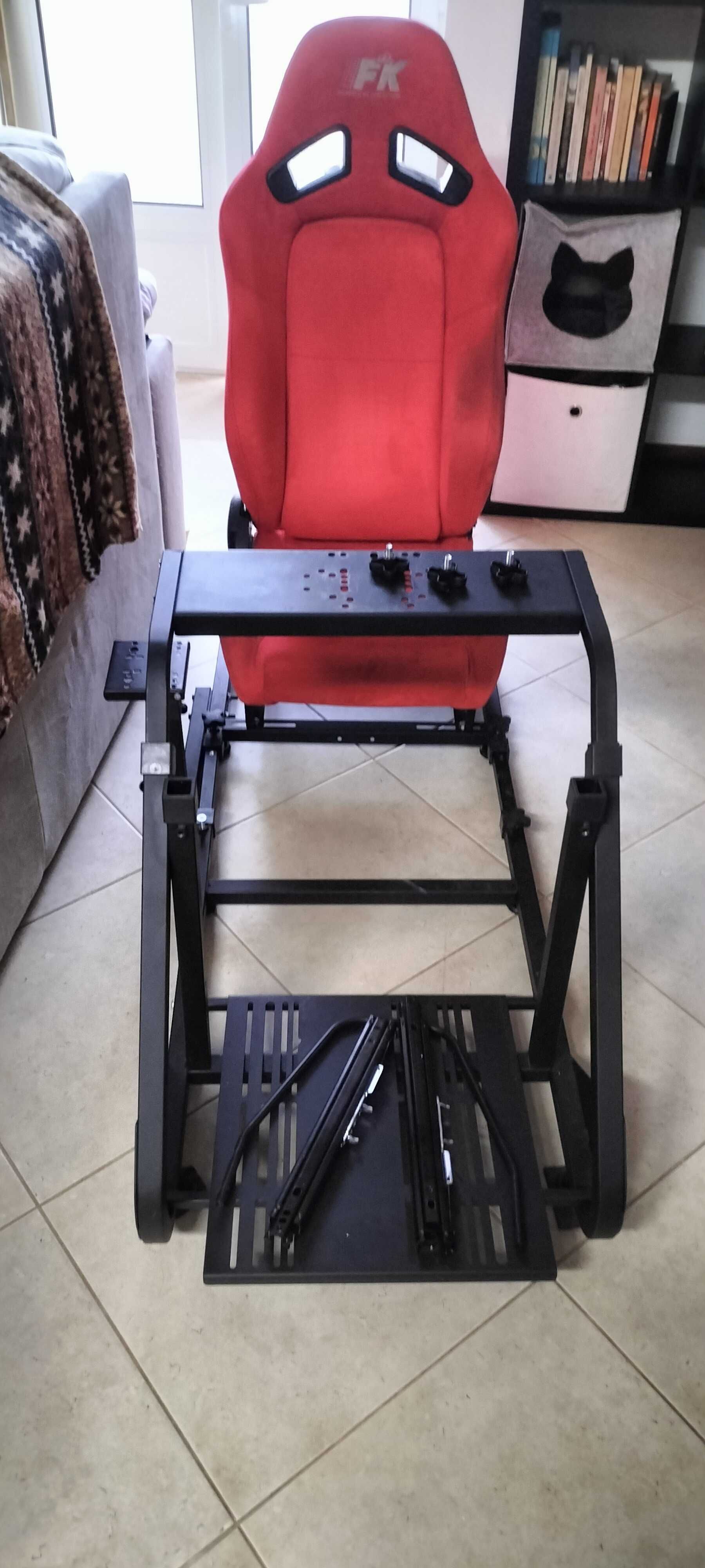 Simrig/cockpit GT Omega Art+ Banco FK Alcantara