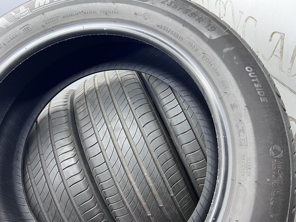 Шини 6.5мм літо 235 55 R19 Michelin Primacy 4 літні резина 2021