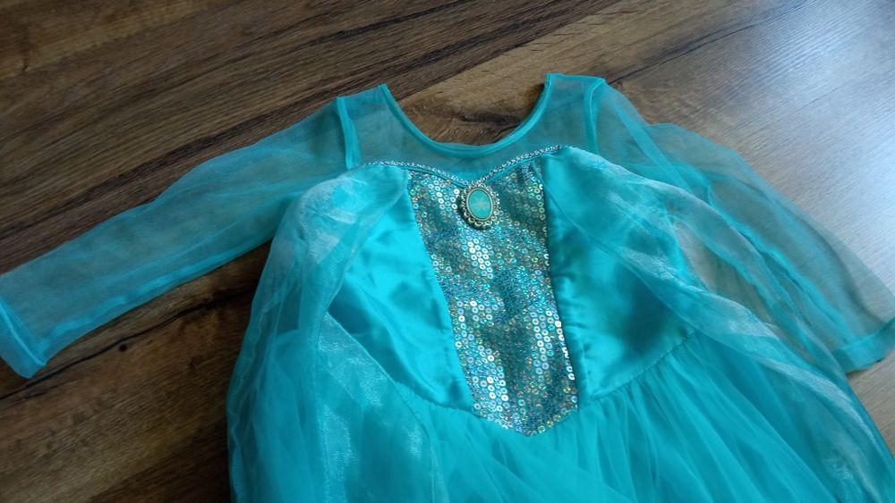 Suknia ELSA elza kraina lodu na bal H&m