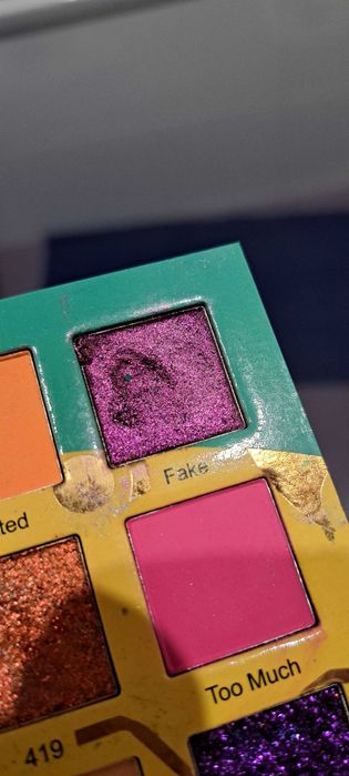 Палітра палетка тіні juvias place walhala 2 тени