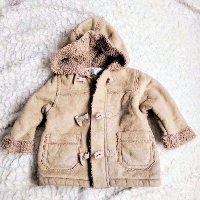 Kurtka eko kożuszek Bhs Bambini na 6 / 9 m-cy