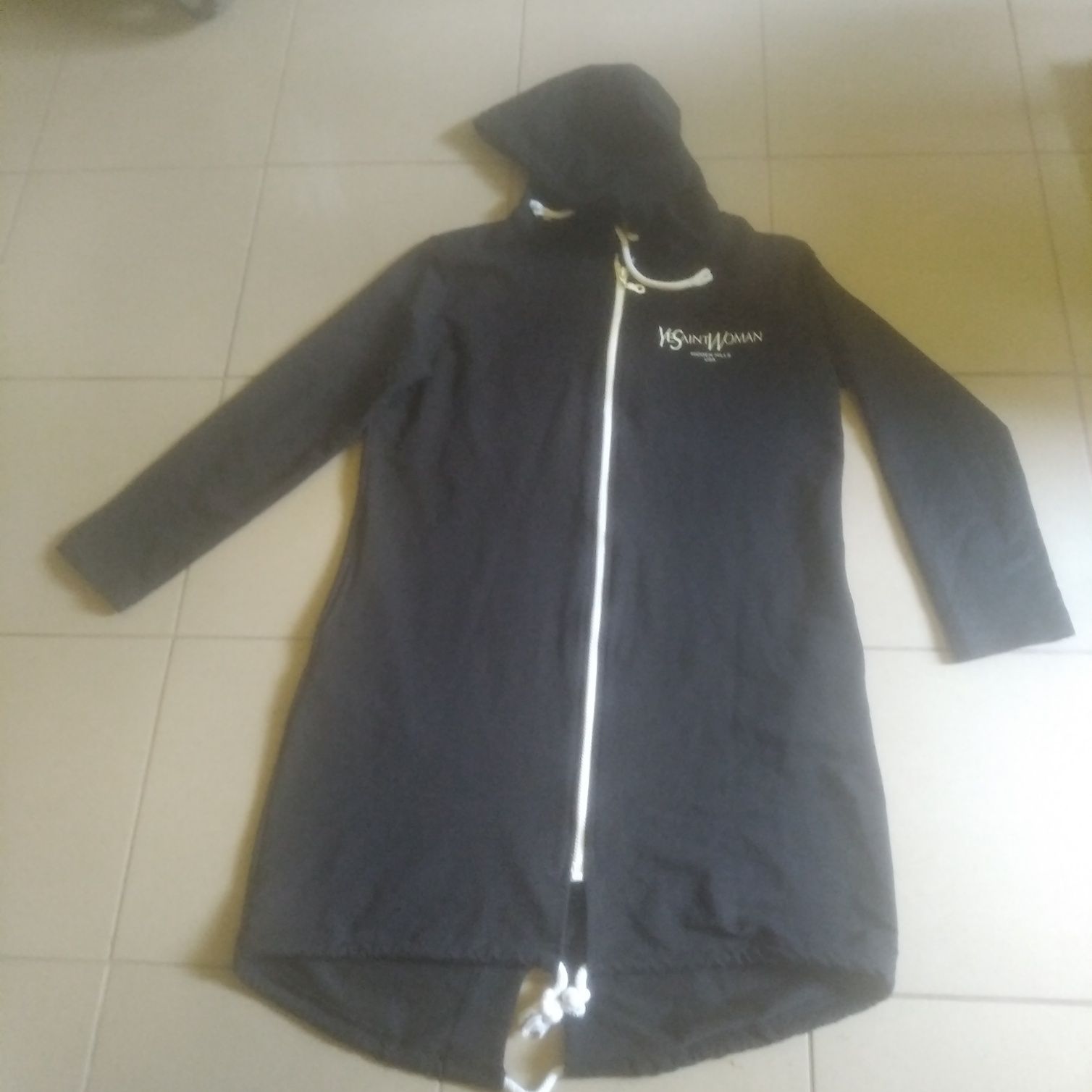Bluza długa damska z kapturem rozmiar M/L