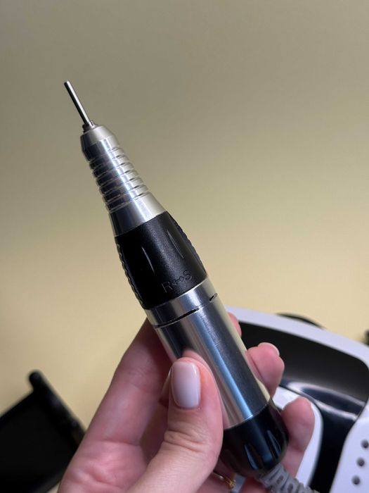 Фрезер для манікюру з педаллю SIMEI DM-206 Біло-Чорний (45W/35000 Об.)