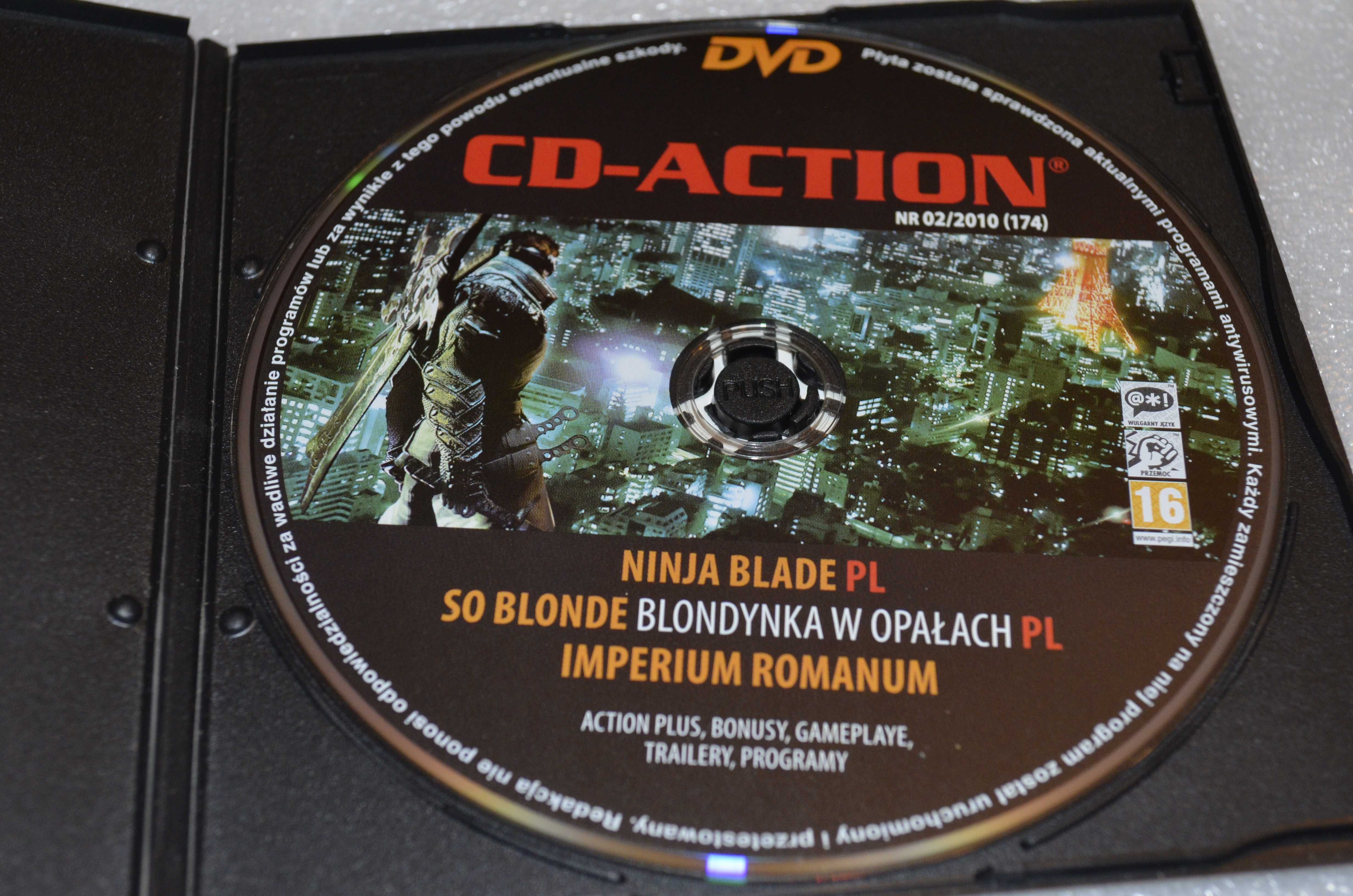 Gry PC CD-Action DVD nr 174: Ninja Blade, So Blonde, Imperium Romanum