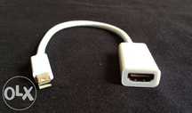 Adaptador mini displayport ou thunderbolt para hdmi para mac apple