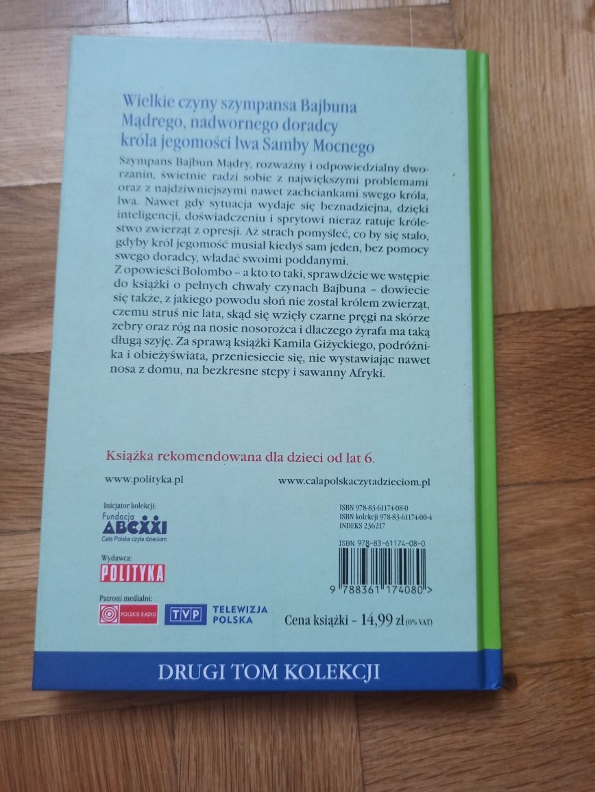 K. Giżycki Wielkie czyny szympansa Bambusa Mądrego