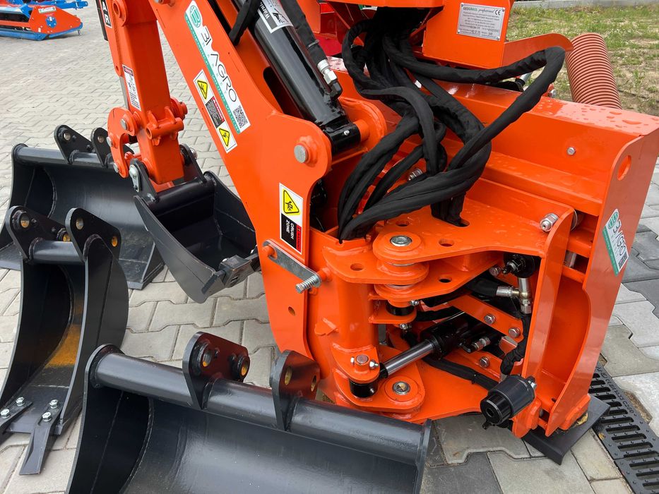 Łyżka na tył mini traktorka na WOM Koparka głębokość do 1.75m --RATY--