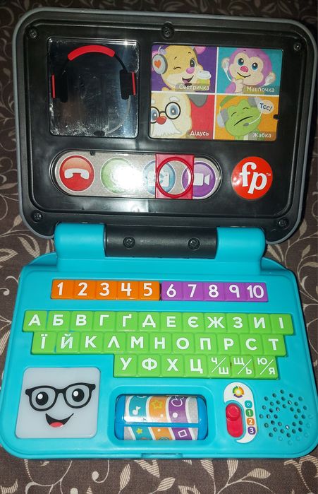 Ноутбук Веселе спілкування (укр.) Fisher-Pric