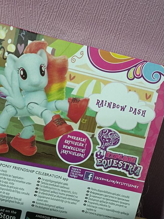 My Little Pony Nowa Rainbow Dash G4 Hasbro figurka MLP