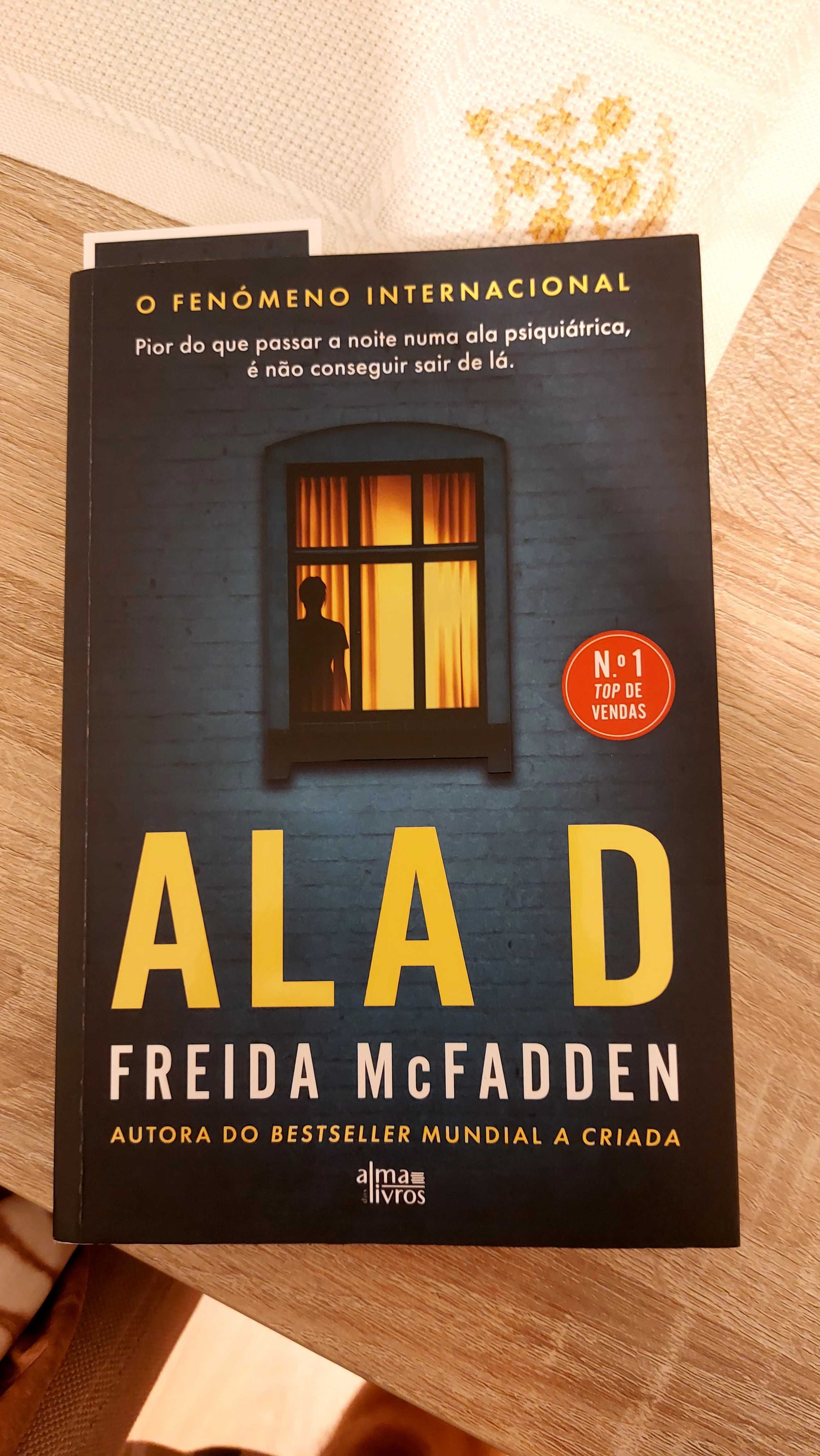 Livro Ala D de Freida McFadden
