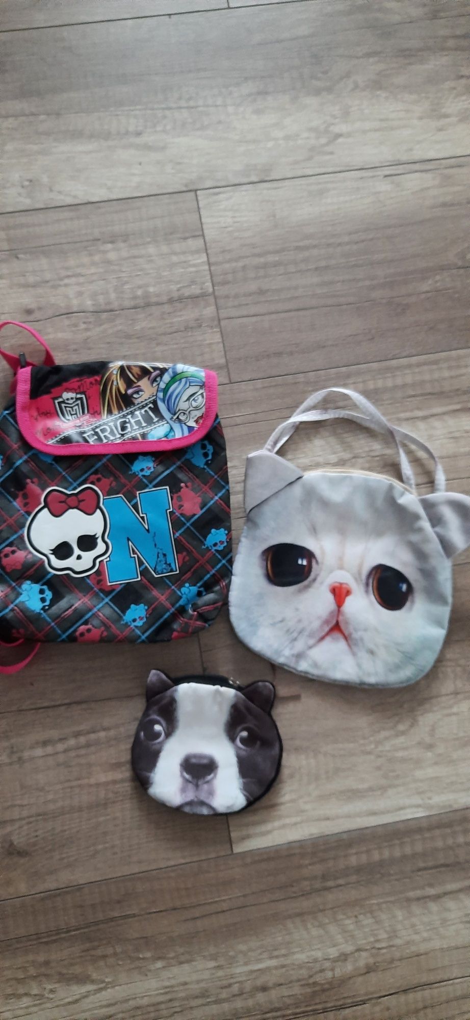 Dwie torebki+portfelik
