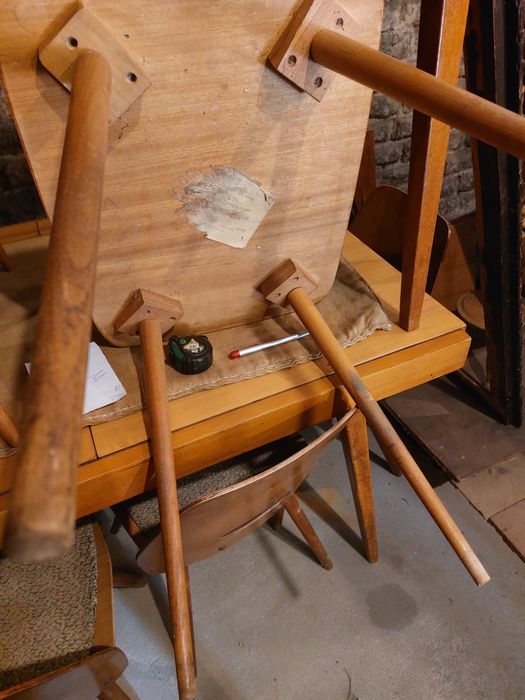 Stolik prl design vintage loft