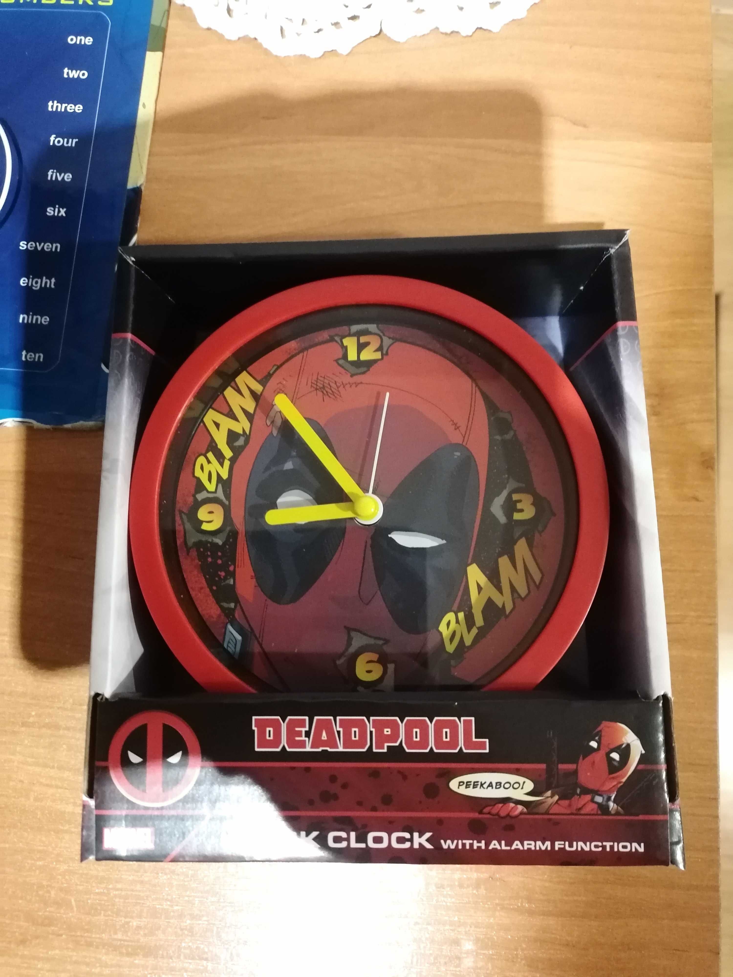 Zegar Deadpool Nowy w pudełku