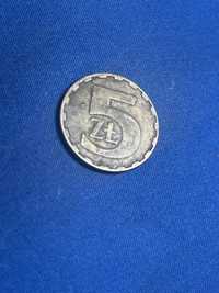 Stara polska moneta 5zl