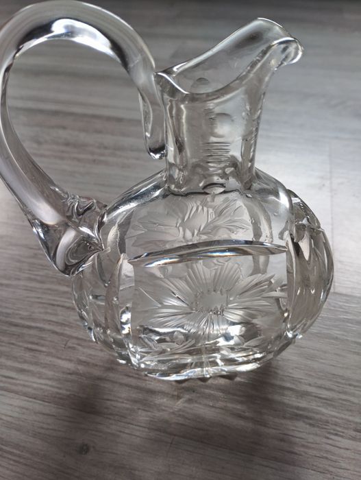 Karafka kryształowa na oliwe bądz ocet