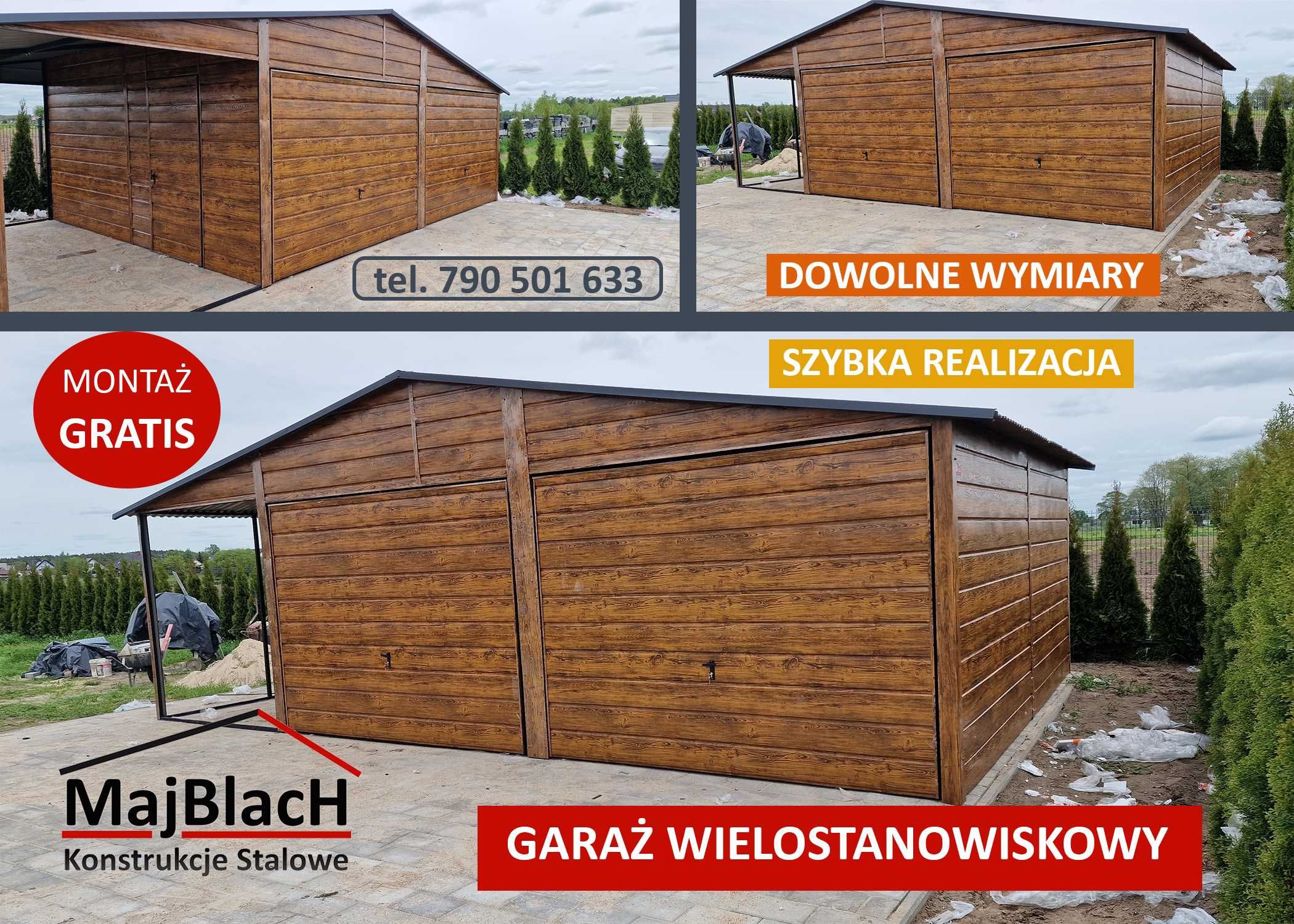 CARPORT | ALTANA na pojazd | Garaże Blaszane-Garaż Blaszany- Maj-Blach