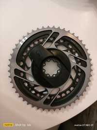 Blat z pomiarem mocy  SRAM Red AXS 48/35T  Mechanizm korbowy do 12 rz.