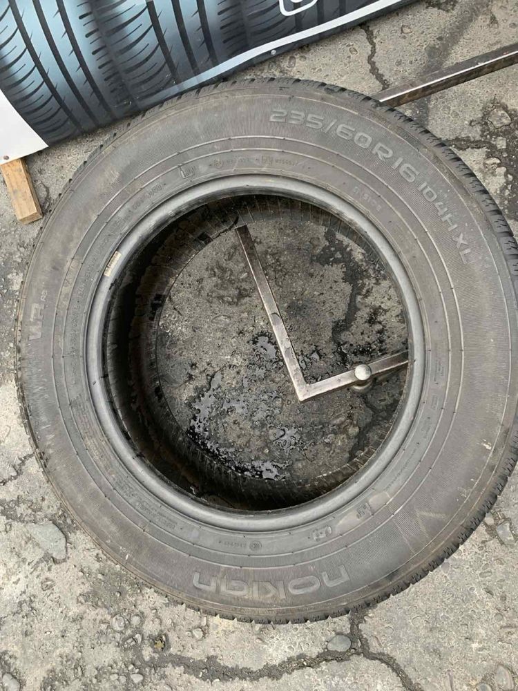 Шини 235/60 R16 пара Nokian 2021p літо 6мм