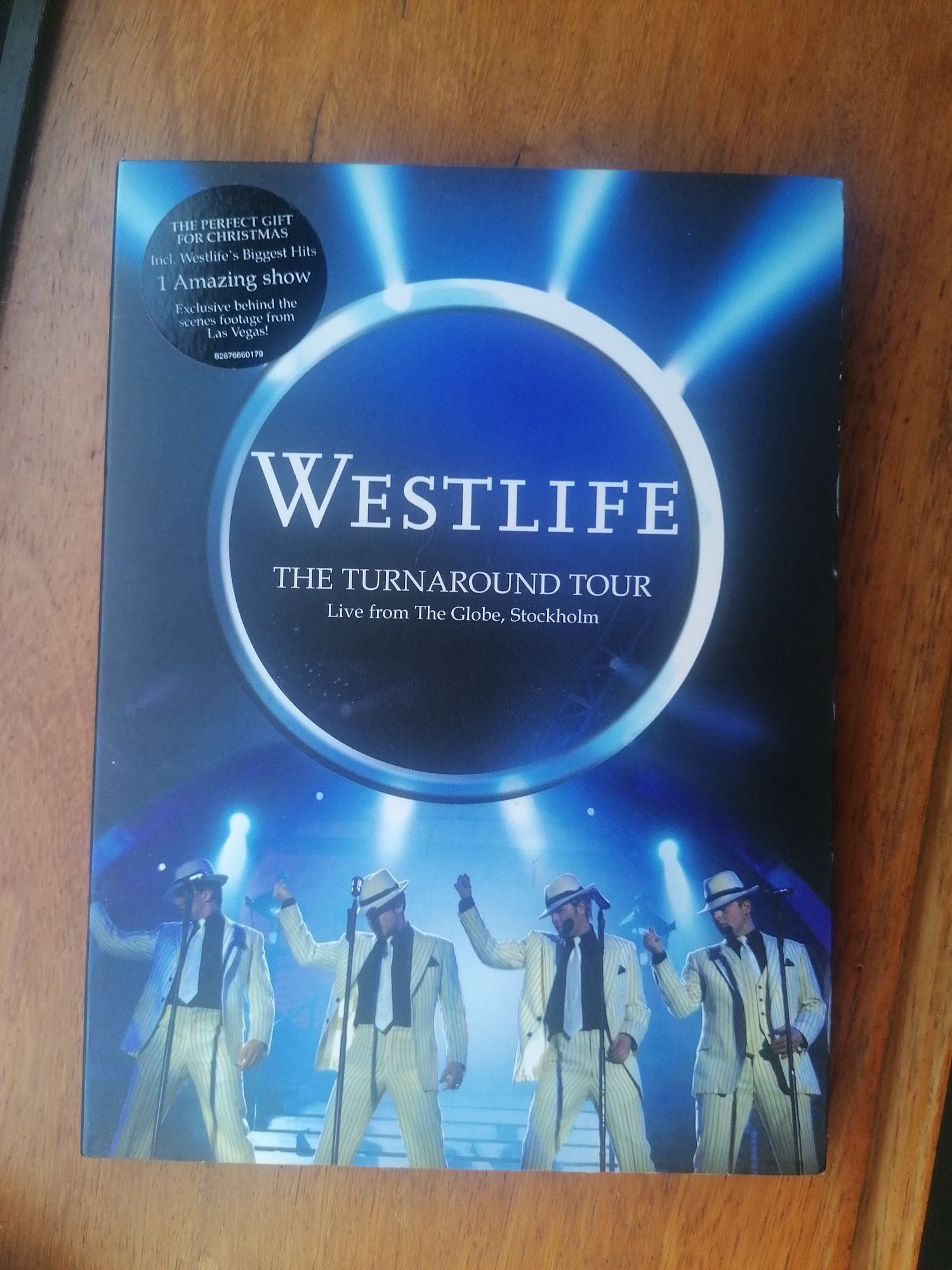 DVD Westlife "The Turnaround Tour live from The Globe - Stockolm"