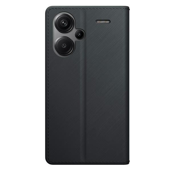 3MK Wallet Case Redmi Note 13 Pro+czarny/black