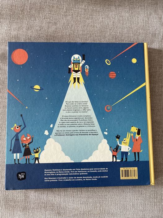 Livro infantil “o professor astrogato nas fronteiras do espaço”