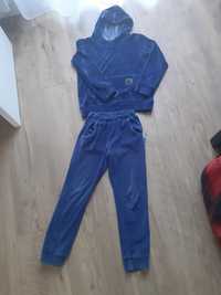 Kids Joy 128/134cm bluza welurowa , spodnie ,dres