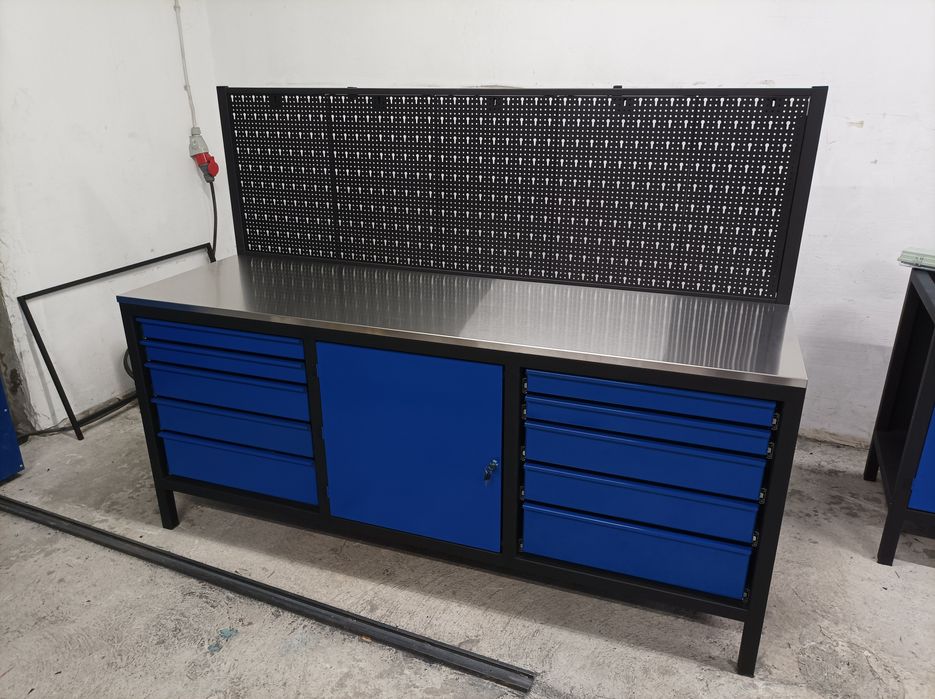 Meble warsztatowe stół metalowy Spawany Solidny