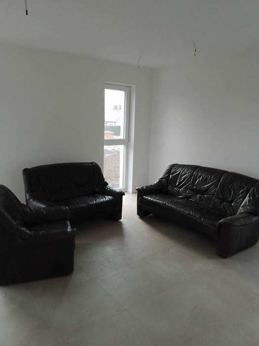 Komplet skórzany 3, 2, 1,