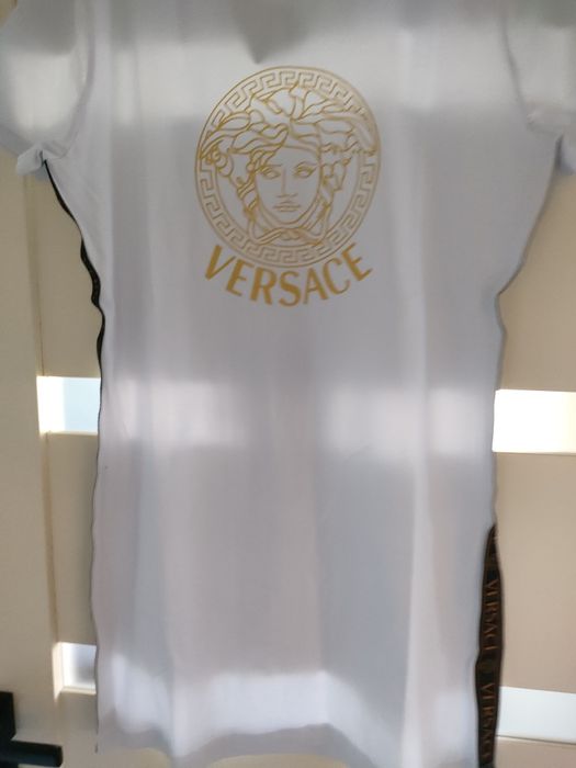 Biała tunika Versace