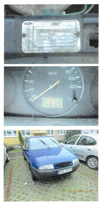 Samochód osobowy Ford Fiesta 1.3