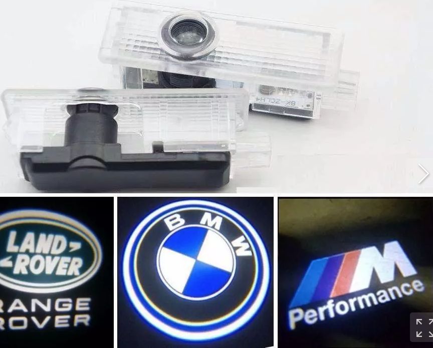 Подсветка проекция в двери BMW E90 E60 F30 F10 E39 E53 E65 E66 E70 F15