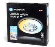 Wentylator sufitowy z oświetleniem LED 60W Aigostar B10313K7W