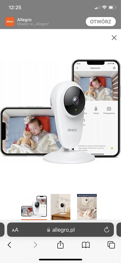 Kamera IP GNCC niania