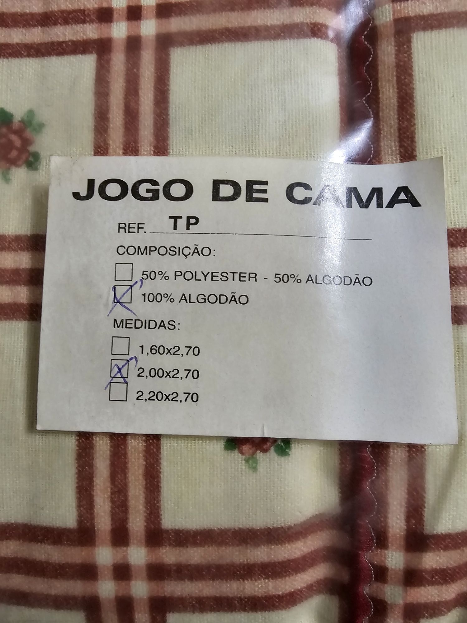 Dois Jogos de Lençóis Novos