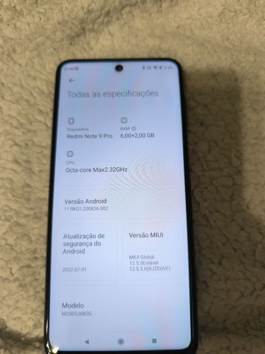 Xiaomi Redmi Note 9 Pro