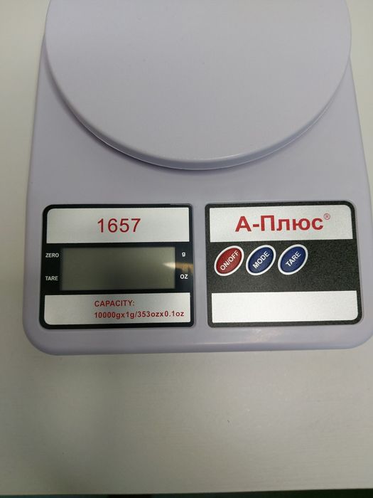 Кухонні електронні ваги, мах вага 10 кг