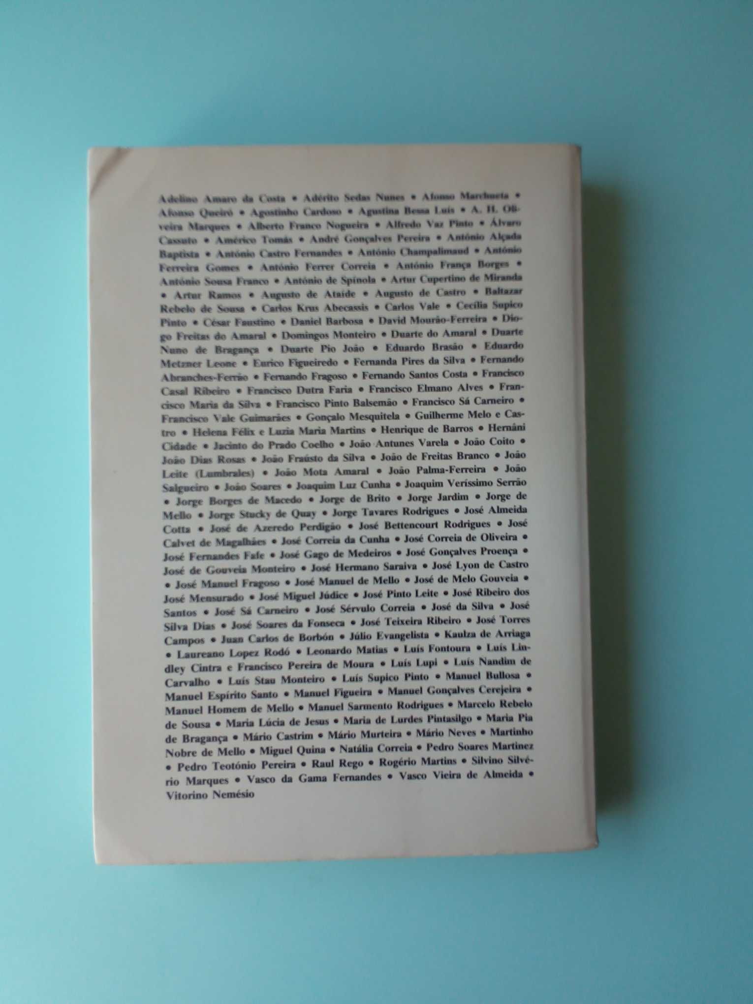 Livro "Cartas particulares a Marcello Caetano", 1º volume