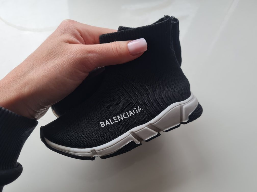 Текстильные кроссовки носок Balenciaga