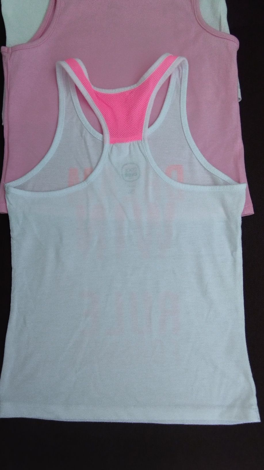 T-shirty na ramiączkach roz. 134