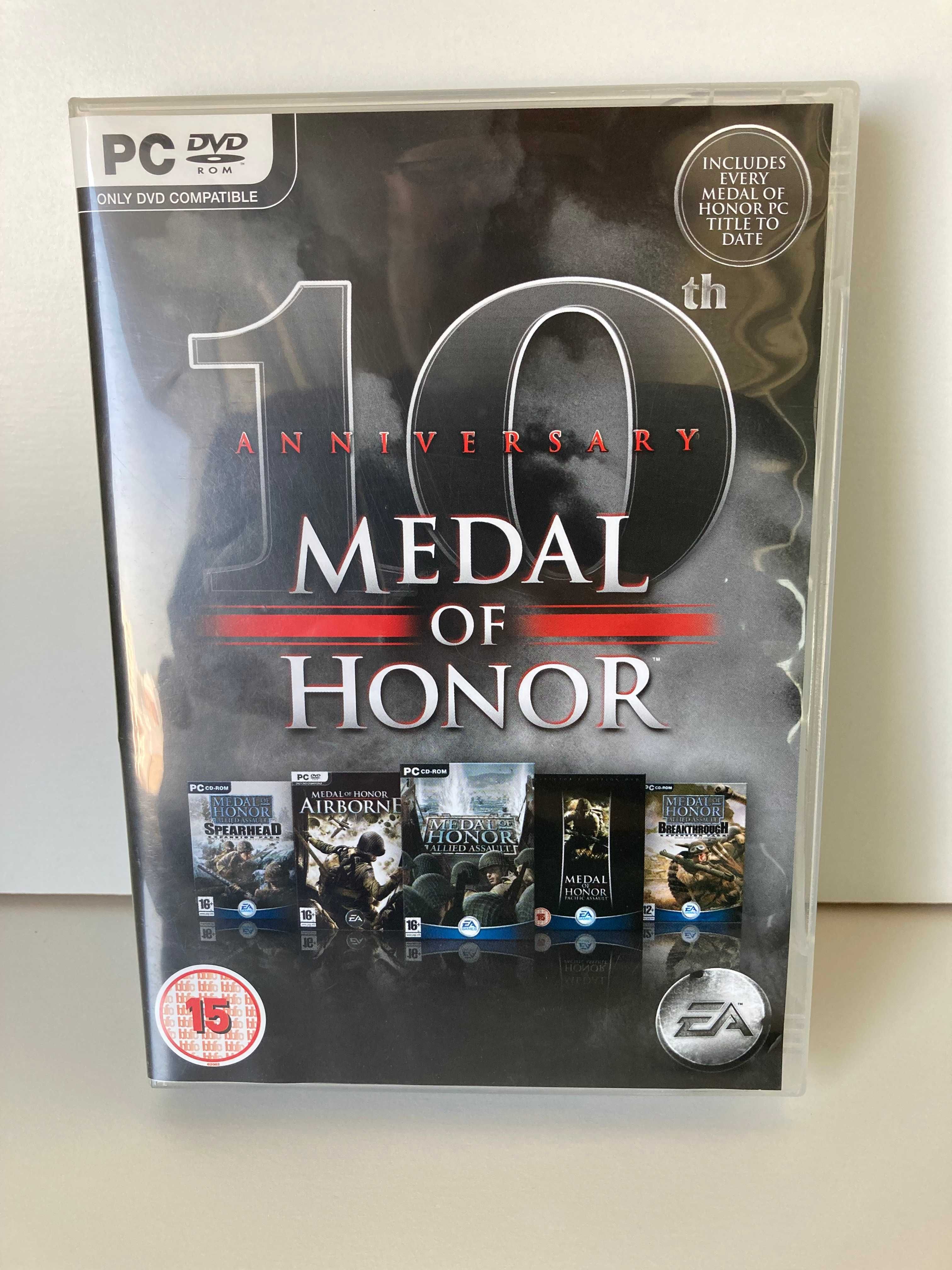 Caixa do 10º Aniversário do Medal of Honor - €15 com Portes incluídos