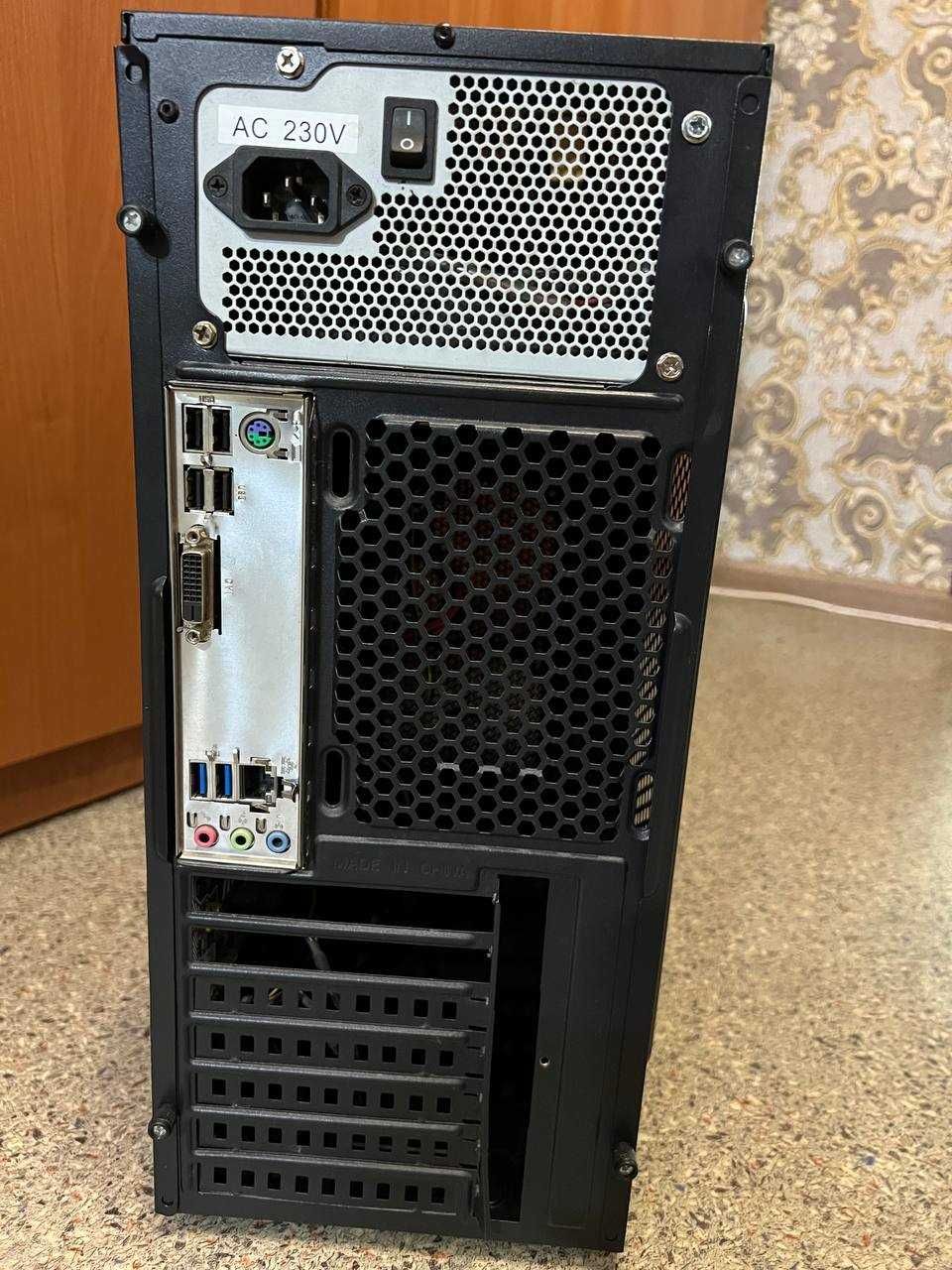 Корпус Vinga CS210B / MSI H110M PRO-D + Intel Pentium G4600